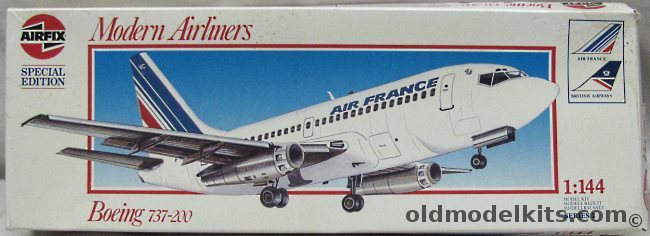 Airfix 1/144 Boeing 737 'Special Edition' - Air France or British Airways, 03181 plastic model kit